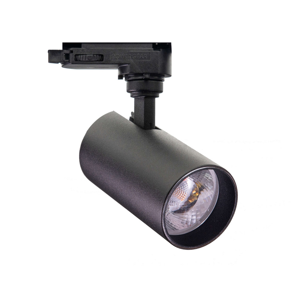 SPOT ON RAIL - METEORA S - BLACK - 8W - 2700K