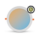 Plafond armatuur Wit Ø300 24W CCT