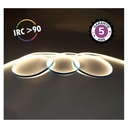 Bandeau LED COB 3000K 5 m 320 LED/m 9W/m IP20 - 24V - Garantie 5 ans