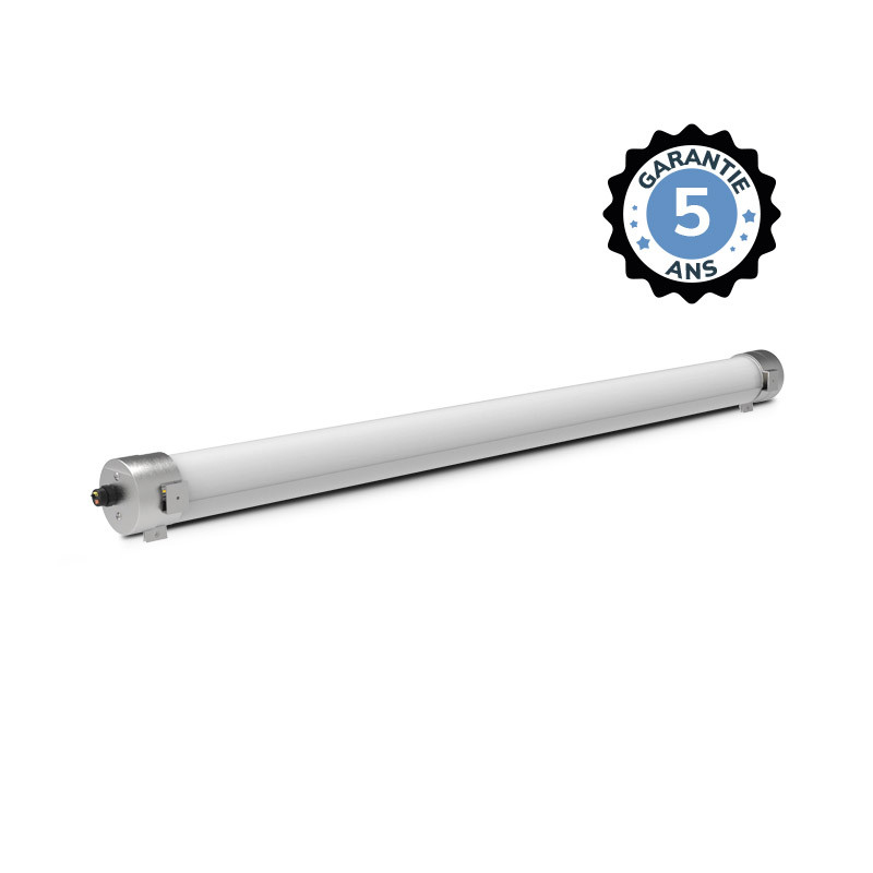 Tubulaire LED Intégrées Opale Traversant 52W 7540 lm 3000K - Garantie 5 ans