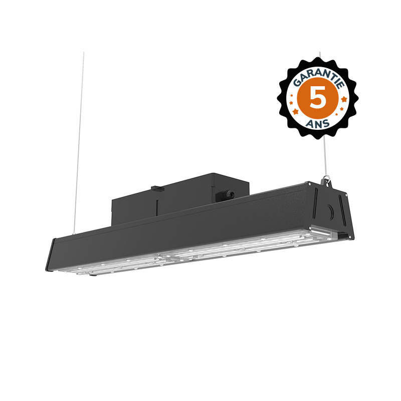 INDUSTRIE LED 100W 4000K 15000 LM ZWART - 5 JAAR GARANTIE