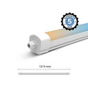 Étanche LED Intégrées CCT 3000/4000/6000K 35W 120CM Traversant - GARANTIE 5 ANS