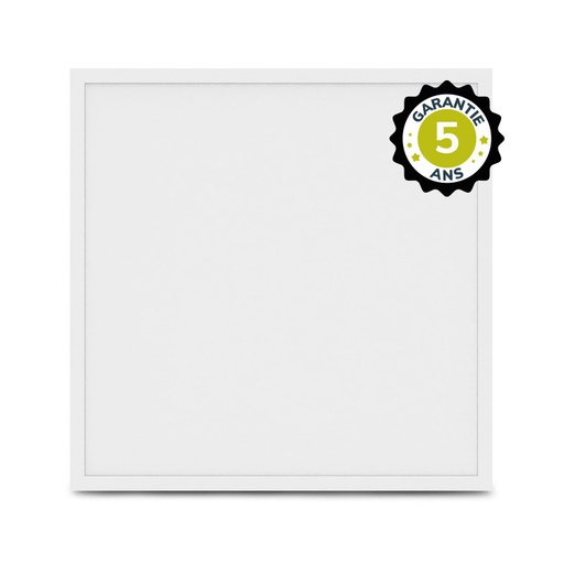[7751B] Plafonnier LED Blanc PMMA 595x595 28W 3000K - Garantie 5 ans