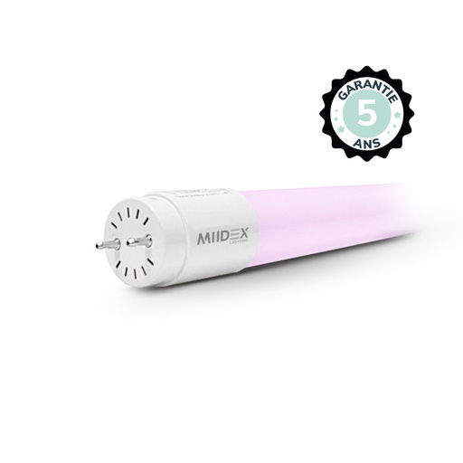 [75962] Tube LED T8 Roze 18W 1200 mm