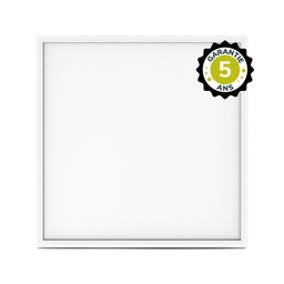 [100787] Plafonnier LED Blanc Backlit 595 x 595 mm 25W 3000K ENEC- Garantie 5 ans