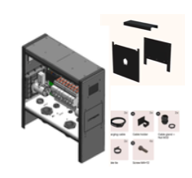 [EVDW-2332-C5-B] SMAPPEE EV WALL DUAL BLACK WITH 2 X CABLES