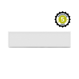 [101104] LED PANEL WHITE 1195x295 - 28W - 3000K - PRISMATIC - ENEC - 5 YEAR WARRANTY