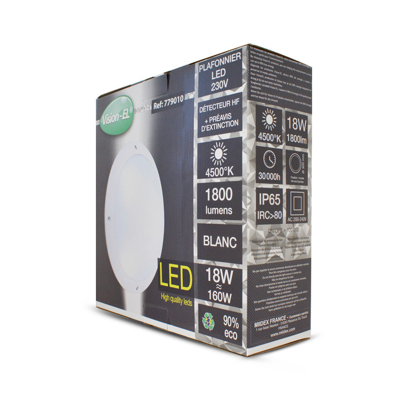 LED-SURFACE MOUNT-18W-4500K
