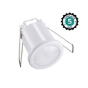 Détecteur de mouvement IR LED encastrable 360° 400W BBC