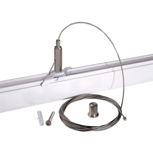 [PRO-EZ0449-W] POWER GEAR - EZCLICK WIRE SUSPENSION WHITE - 5M WIRE 