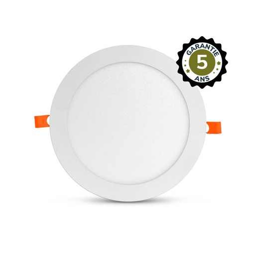 [100030] INBOUW-LED-ROND-WIT-Ø225-18W-4000K- 5 JAAR GARANTIE