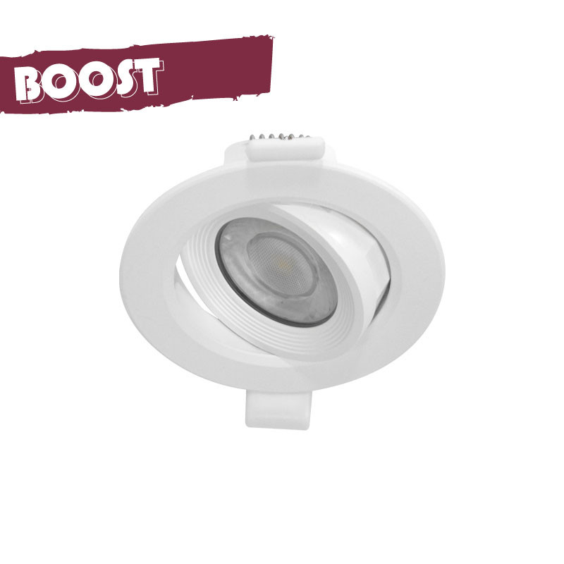 SPOT LED INCLINABLE SMD 5W 3000K DIMMABLE BLANC 