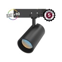 Ledspot voor driefasenrail Zwart 35W CCT IRC90 5J GARANTIE