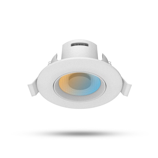 [100060] DOWNLIGHT-SPOT-5W-CCT 3000K/4000K/6500K-KANTELBAAR-WIT