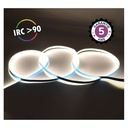 Bandeau LED COB 6000K 5 m 320 LED/m 9W/m IP20 - 24V - Garantie 5 ans