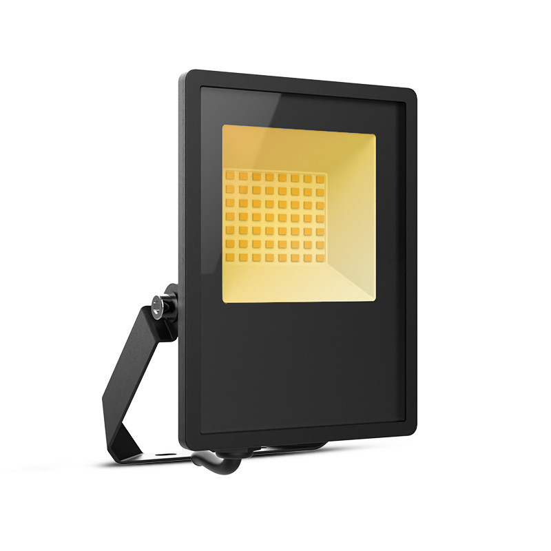 LED SCHIJNWERPER ZWART 20W CCT IP65 LUMOS LITE