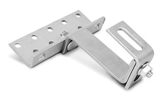 Stainless steel double-adjustable tile hook