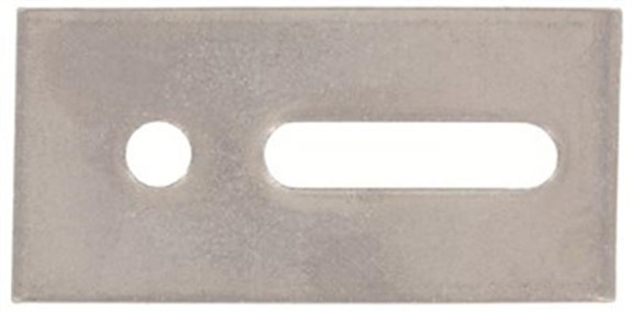 RAIL CONNECTION PLATE 80X30X5MM