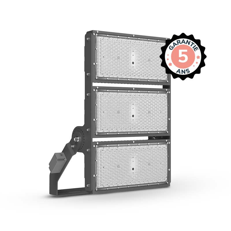 Projecteur LED Haute Puissance 750W 3000K - Garantie 5 ans