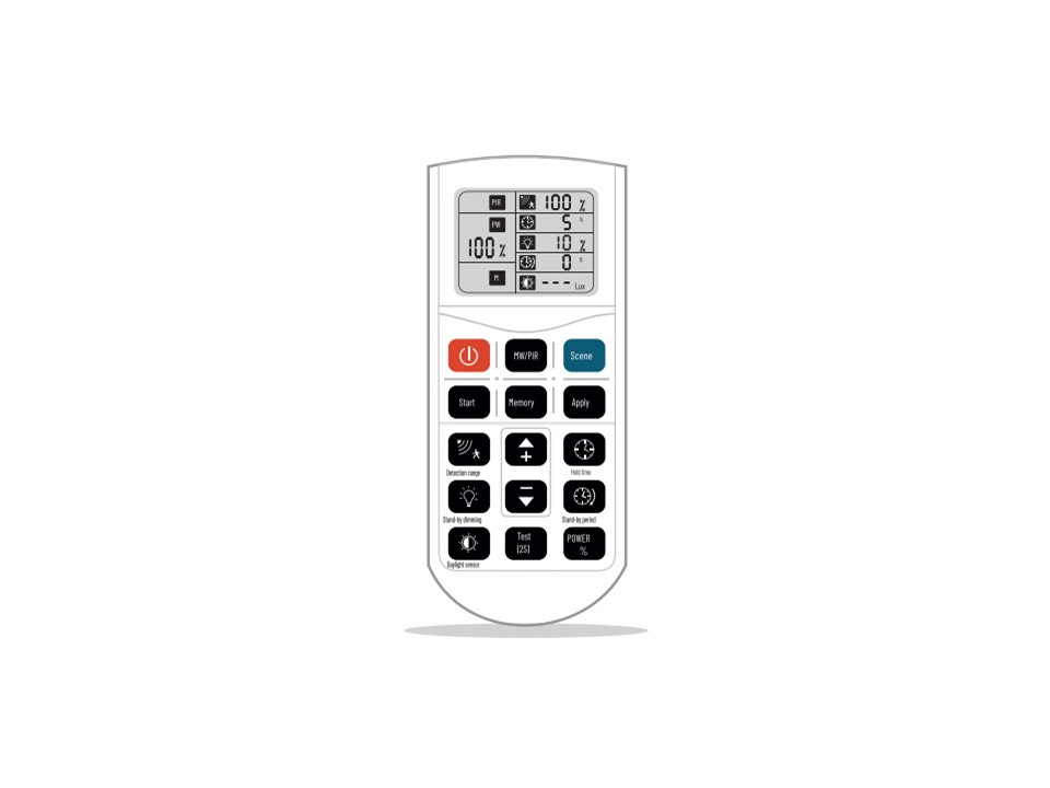 TELECOMMANDE POUR OSLO-2 AVEC DETECTEUR HF