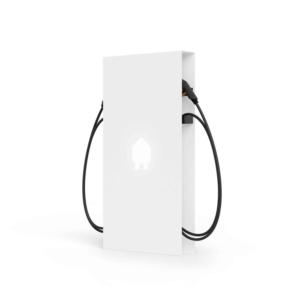 SMAPPEE EVBASE DUAL CORE 2 X CABLES WHITE