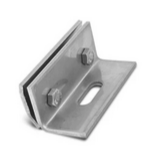 FIXATION INOX TOLE JOINT DEBOUT 