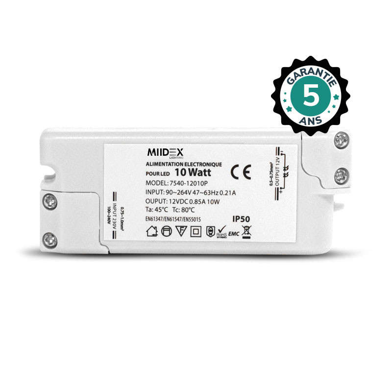 Voeding voor LED 10W 12V DC