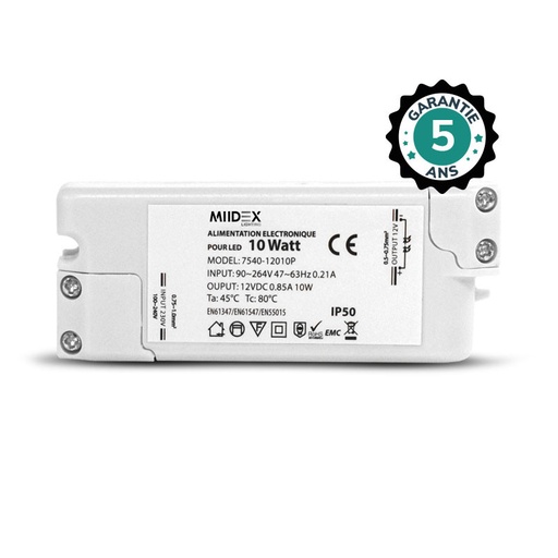 [7540] 7540 - Power supply for led 10W  20