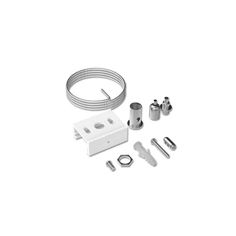 SPOT ON RAIL-SUSPENSION KIT-WHITE