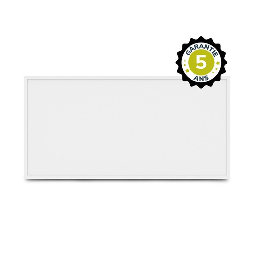 [77608] Plafonnier LED Blanc 595 x 1195 60W 3000K ENEC - Garantie 5 ans (A commander par multiples de 2)