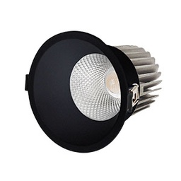 [NEC1655-12W-BK] SPOT VAST 12W 3000k 960lm UGR<19