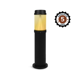 [100391] Verlichtingspaal Op zonne-energie Conisch LED 4W 4000K Zwart 500mm