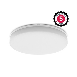[100240] HUBLOT LED CLIPSO II ROND Ø280 MM 18W 4000K + RF DETECTOR - 5 JAAR GARANTIE