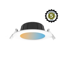 [100652] Downlight LED CYNIUS 10W CCT 3000/4000/6500K -  Ø132MM - DALI2/PUSH - ENEC - 5 jaar garantie
