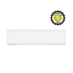 [100703] Plafonnier LED Blanc Backlit 295 x 1195 mm 25W 3000K DALI2/PUSH - Garantie 5 ans