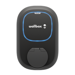 [PPR2 EU] WALLBOX-PULSAR PRO SOCKET 22KW 4G-RFID-ETH SHUTTER BLACK