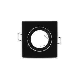 [100946] SUPPORT SPOT VIERKANT KANTELBAAR ZWART 82x82 mm