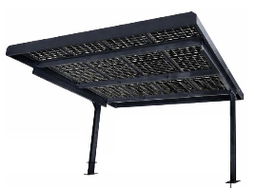 HELIOPARK CARPORT 2 PARKEERPLAATSEN(EXCL. SOLAR PANELS)