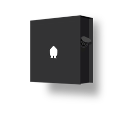 [EVW4-332-BR-B] SMAPPEE V4 EV WALL NOIR 22kW SOCKET AFIR