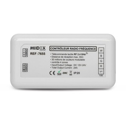 [7655] RGBW controller voor 12V / 24V led strips