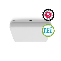 [77908] LED-HUBLOT-18W-4000K-VIERKANT-RF DETECTOR-5 JAAR GARANTIE