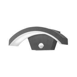 [677832] Applique Murale LED 6W 360 LM Détecteur 4000K Gris IP54