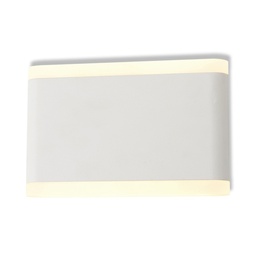 [67766] Applique murale LED 10W 770 LM 175mm 3000K Blanc IP54