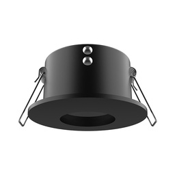 [77230] Support de spot BBC Rond Etanche noir Ø85mm IP65